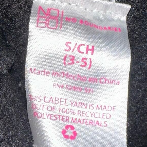 No Boundaries Black & White Splattered Joggers - Picture 3 of 3